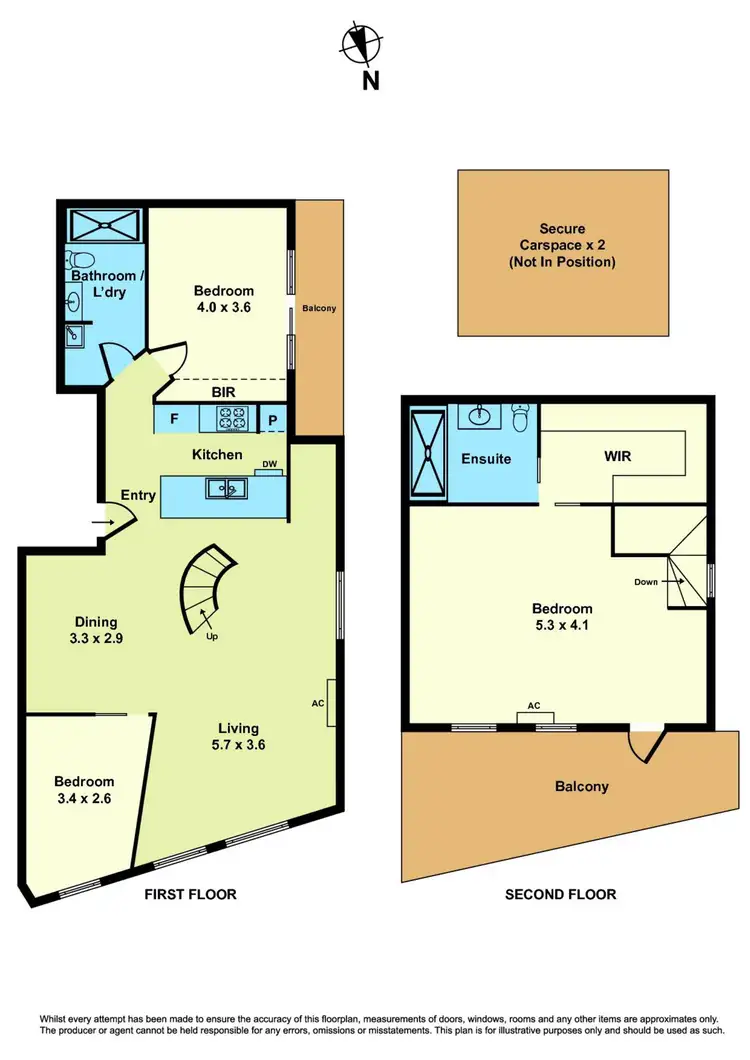 Floorplan of Homely apartment listing, 23/185-187 Francis Street, Yarraville VIC 3013