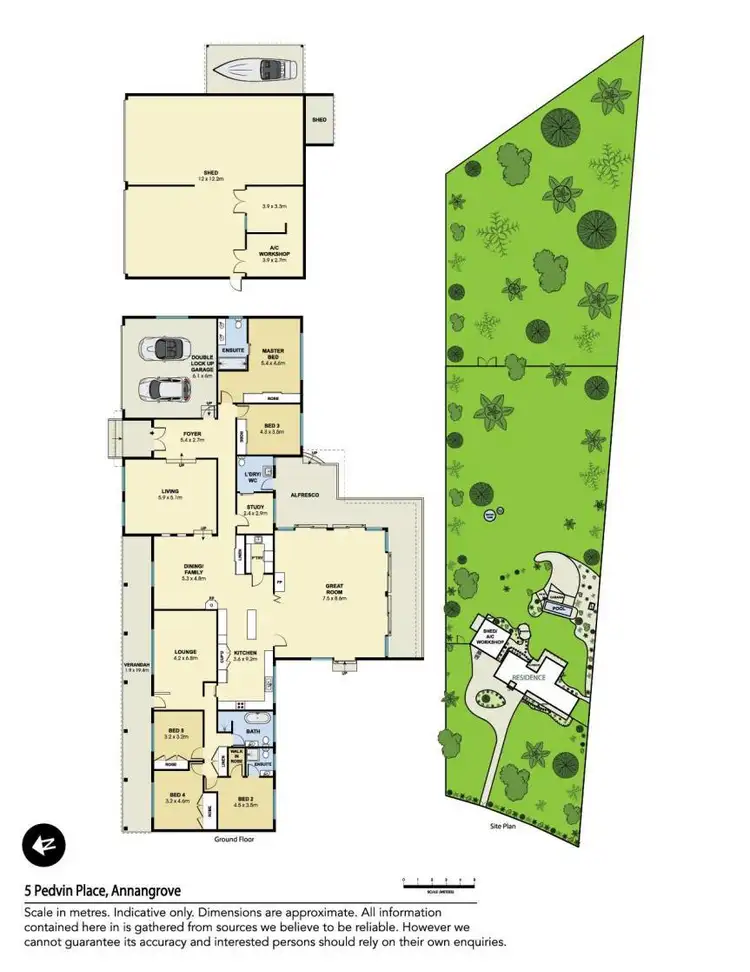 Floorplan of Homely house listing, 5 Pedvin Place, Annangrove NSW 2156