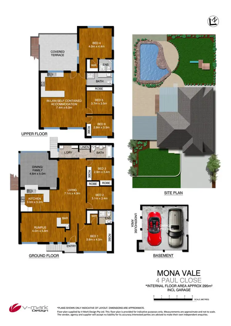 Floorplan of Homely house listing, 4 Paul Close, Mona Vale NSW 2103