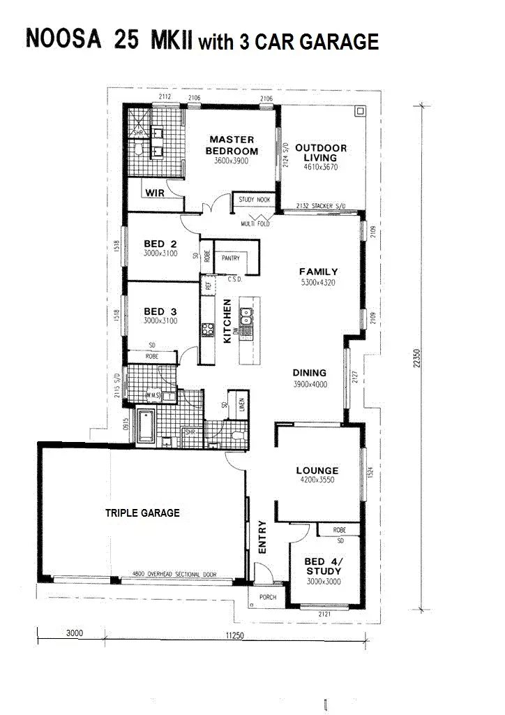 Floorplan of Homely house listing, 4 Swordfish Crt, Banksia Beach QLD 4507