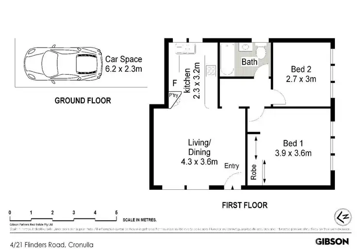 Floorplan of Homely apartment listing, 4/21 Flinders Road, Cronulla NSW 2230