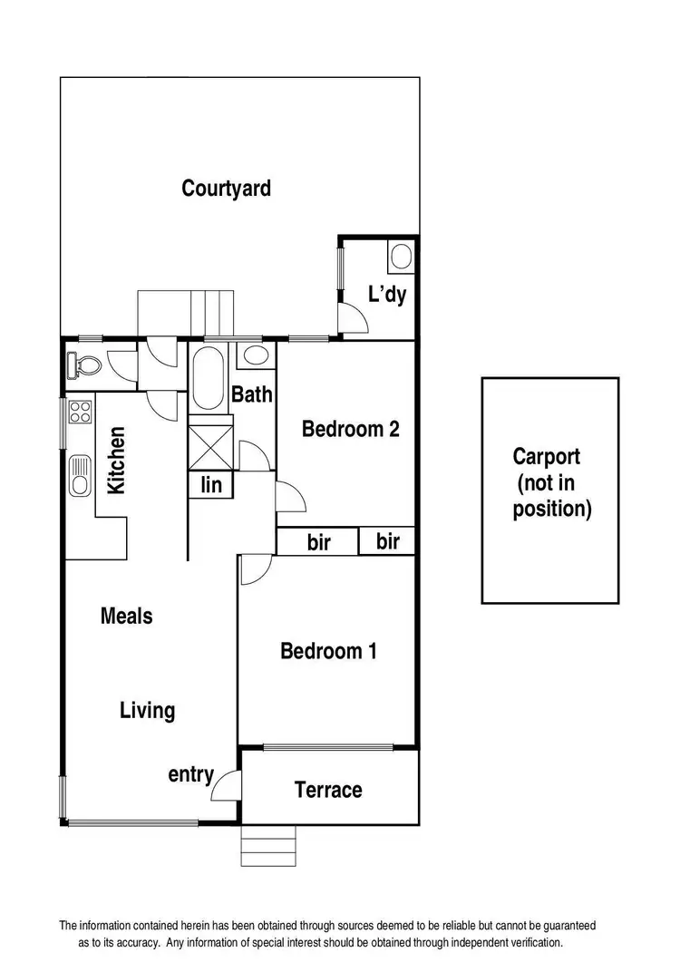 Floorplan of Homely unit listing, 3/963 High Street, Reservoir VIC 3073