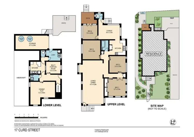 Floorplan of Homely house listing, 17 Curd Street, Greenslopes QLD 4120