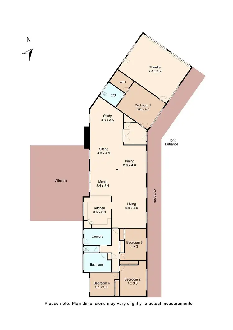 Floorplan of Homely house listing, 34 Reserve East Road, Mount Egerton VIC 3352