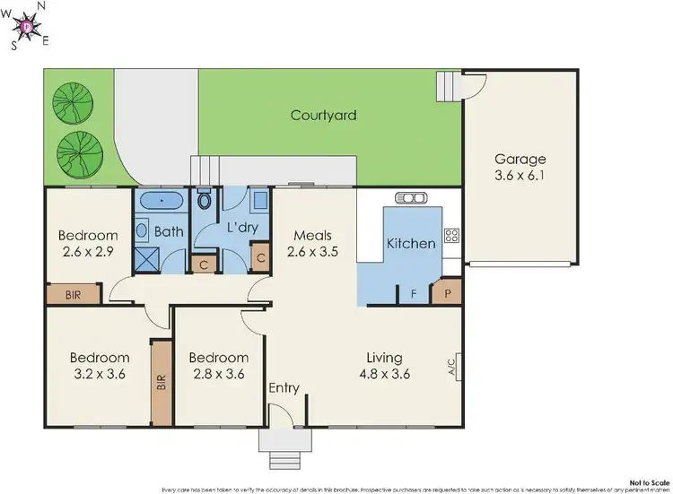 Floorplan of Homely townhouse listing, 3/98-100 Chute Street, Mordialloc VIC 3195