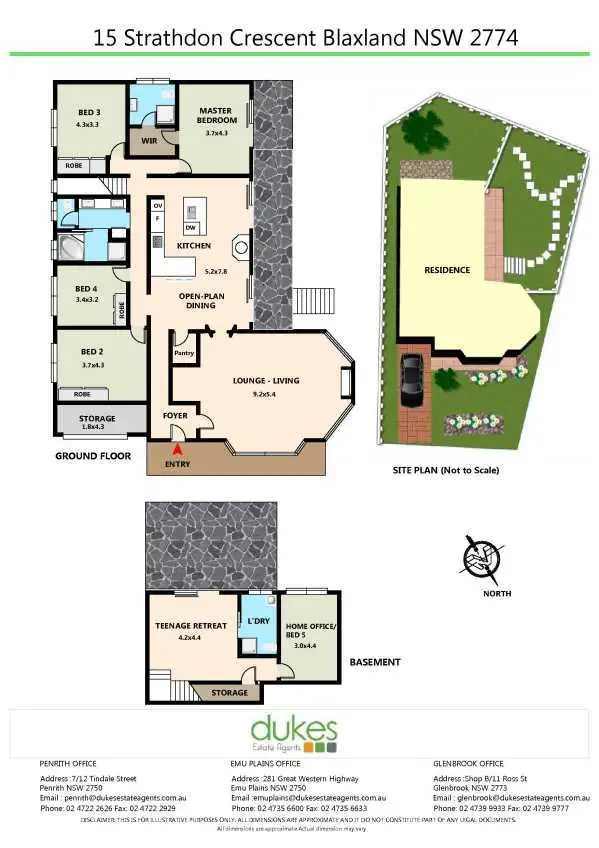 Floorplan of Homely house listing, 15 Strathdon Crescent, Blaxland NSW 2774