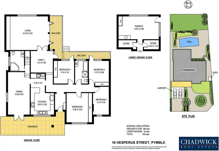 Floorplan of Homely house listing, 16 Hesperus Street, Pymble NSW 2073