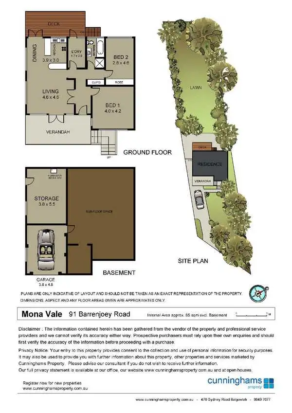 Floorplan of Homely house listing, 91 Barrenjoey Road, Mona Vale NSW 2103