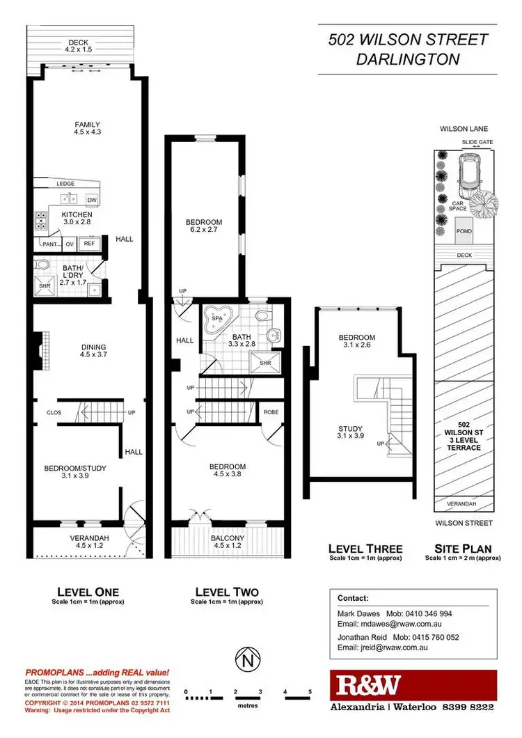 Floorplan of Homely house listing, 502 Wilson Street, Darlington NSW 2008