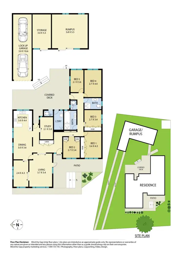 Floorplan of Homely house listing, 4 Catalina Crescent, Avalon Beach NSW 2107