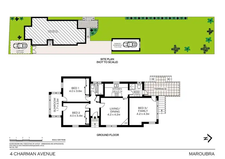 Floorplan of Homely house listing, 4 Charman Avenue, Maroubra NSW 2035