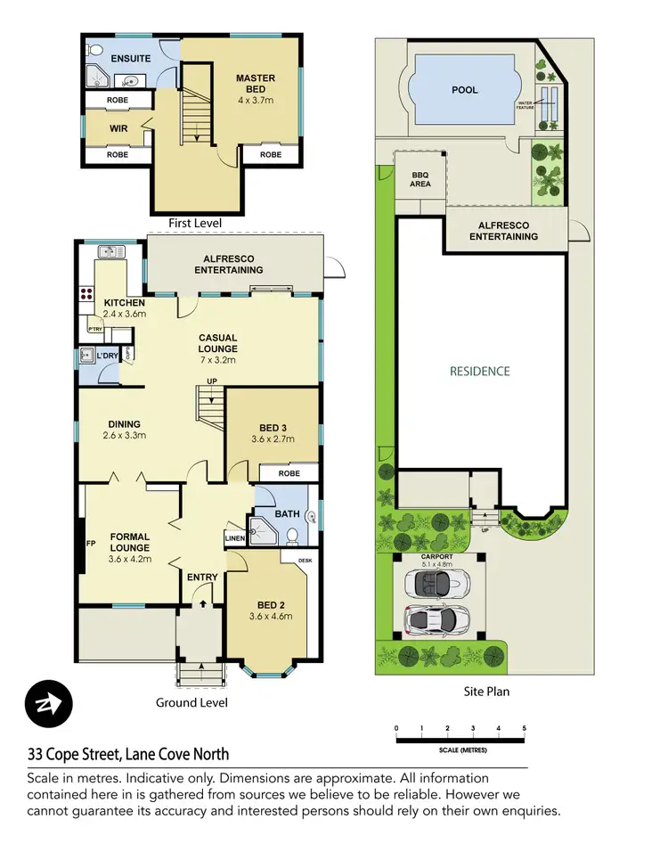 Floorplan of Homely house listing, 33 Cope Street, Lane Cove NSW 2066