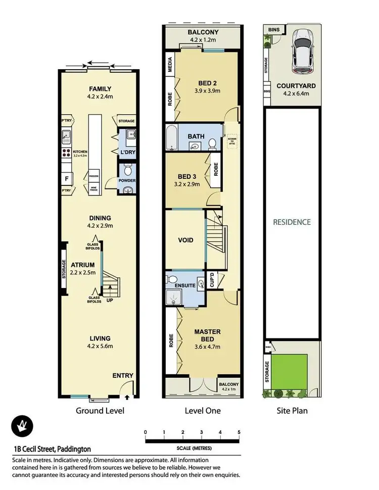 Floorplan of Homely house listing, 1B Cecil Street, Paddington NSW 2021