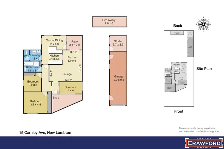 Floorplan of Homely house listing, 15 Carnley Avenue, New Lambton NSW 2305