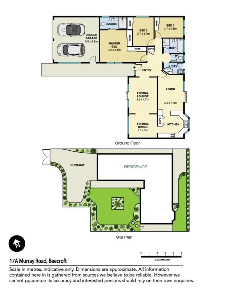 Floorplan of Homely house listing, 17A Murray Road, Cheltenham NSW 2119
