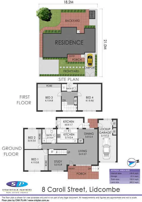 Floorplan of Homely house listing, 8 Carroll Street, Lidcombe NSW 2141
