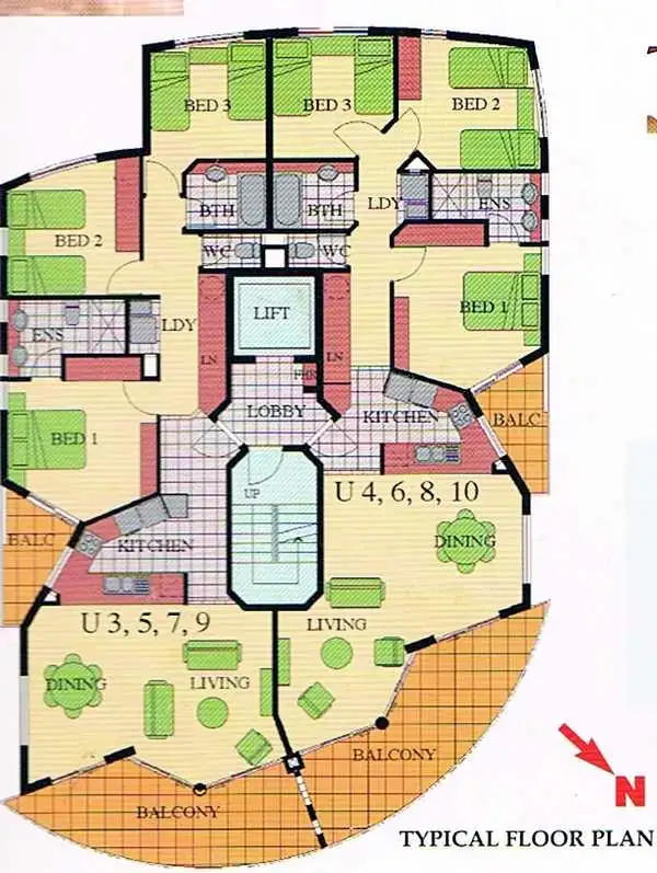 Floorplan of Homely unit listing, 5/1746 David Low Way, Coolum Beach QLD 4573