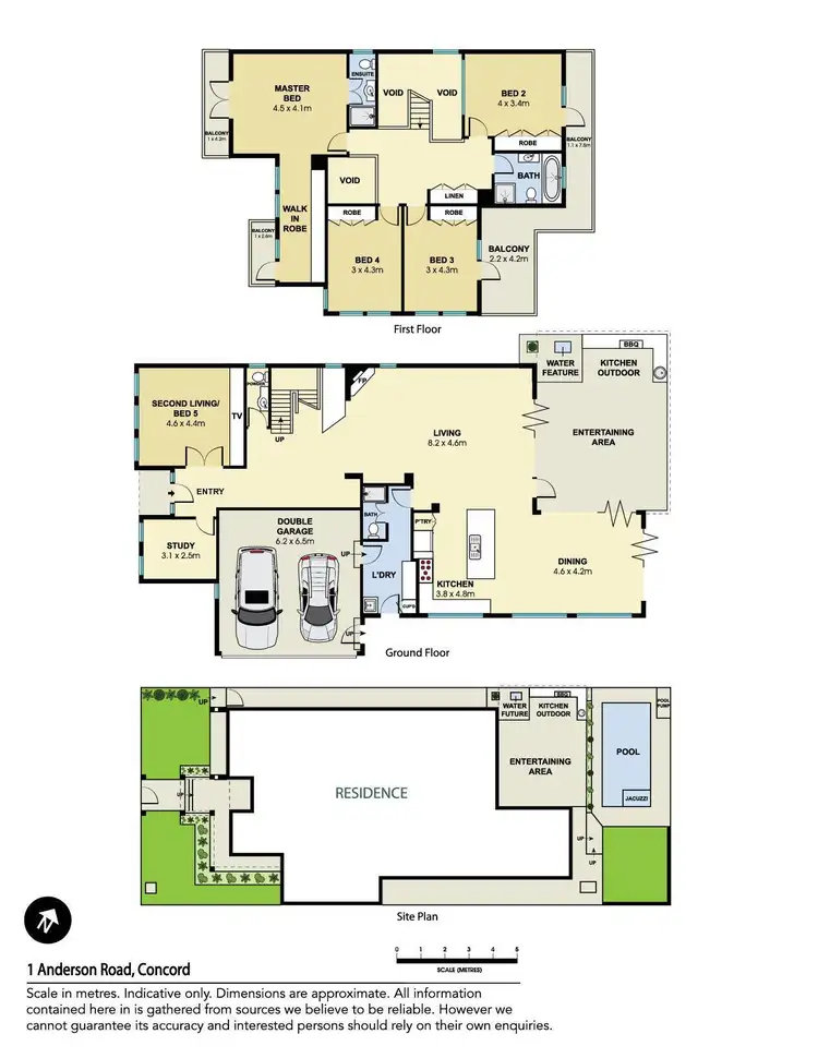 Floorplan of Homely house listing, 1 Anderson Road, Concord NSW 2137