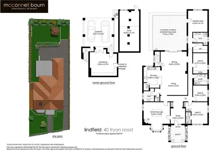 Floorplan of Homely house listing, 40 Tryon Road, Lindfield NSW 2070