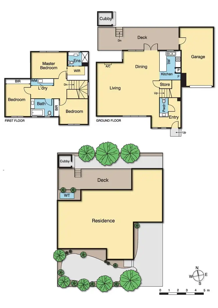 Floorplan of Homely house listing, 13 Haven Lane, Diamond Creek VIC 3089