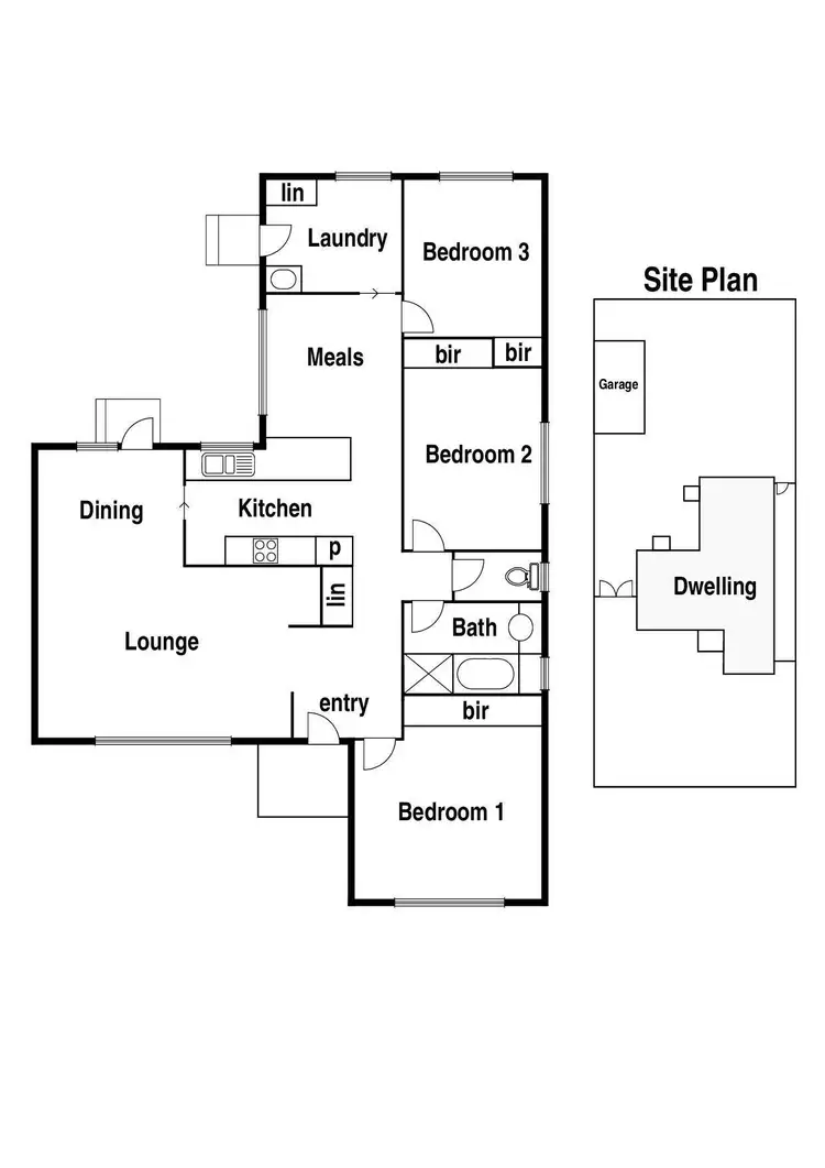 Floorplan of Homely house listing, 10 Moira Avenue, Reservoir VIC 3073