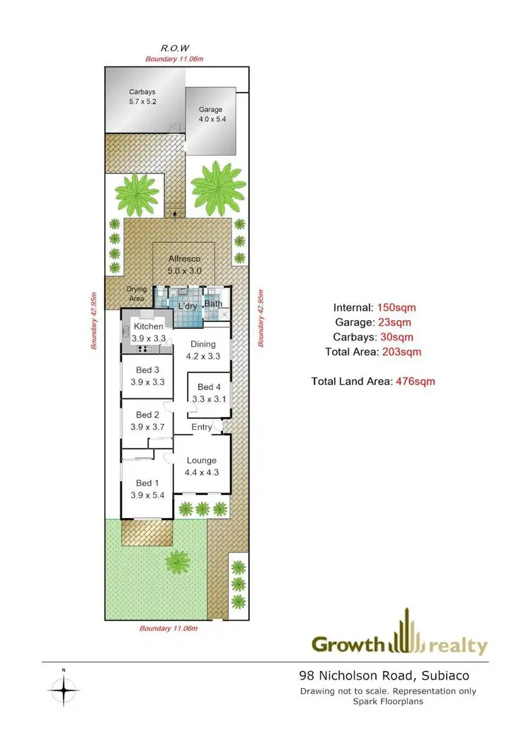 Floorplan of Homely house listing, 98 Nicholson Road, Subiaco WA 6008