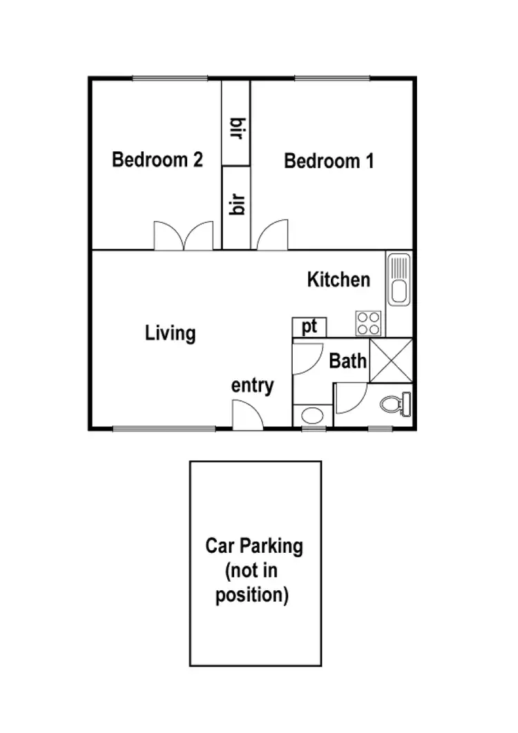 Floorplan of Homely unit listing, 6/29 Macartney Street, Reservoir VIC 3073