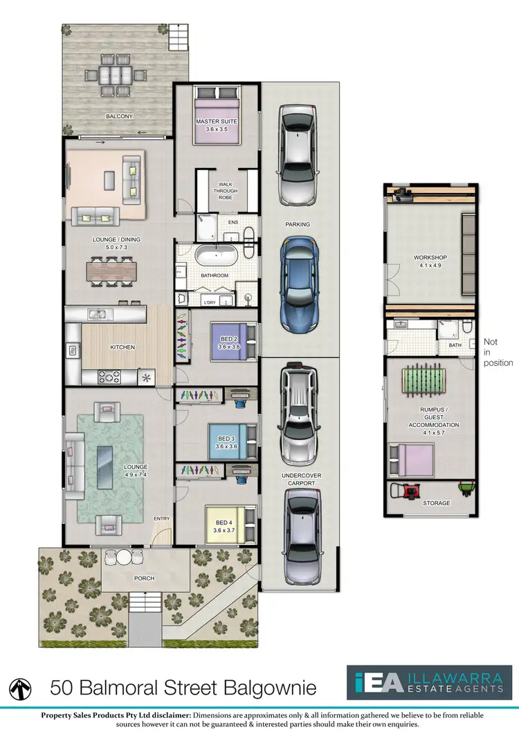 Floorplan of Homely house listing, 50 Balmoral Street, Balgownie NSW 2519