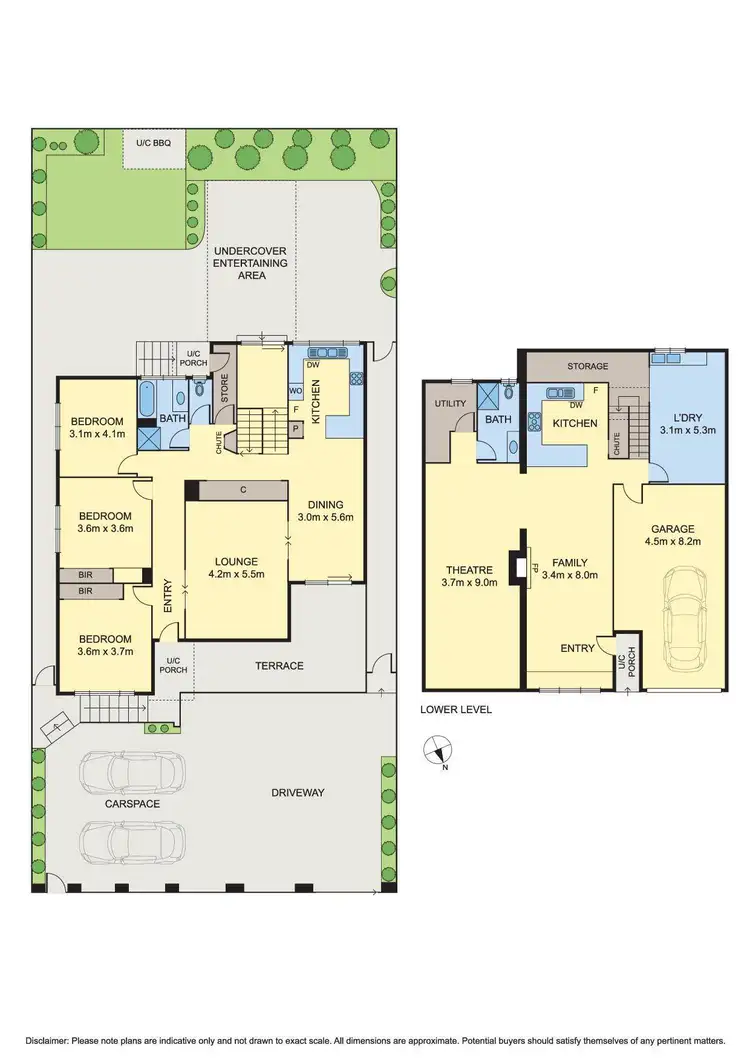 Floorplan of Homely house listing, 57 The Fairway, Kingsbury VIC 3083