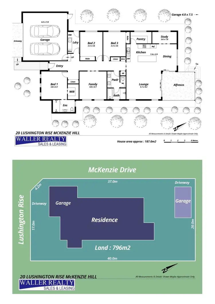Floorplan of Homely house listing, 20 Lushington Rise, Mckenzie Hill VIC 3451