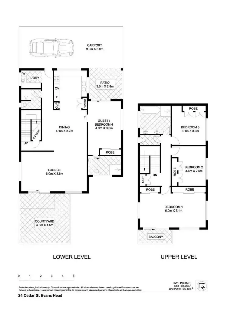 Floorplan of Homely house listing, 24 Cedar Street, Evans Head NSW 2473
