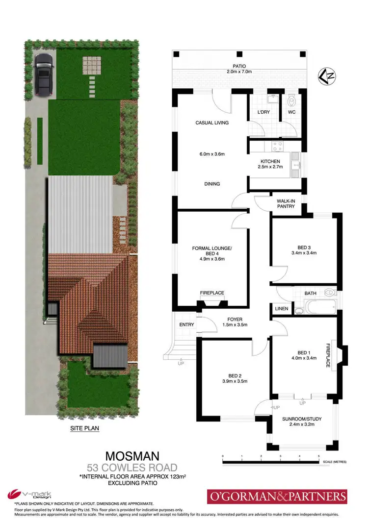 Floorplan of Homely house listing, 53 Cowles Road, Mosman NSW 2088