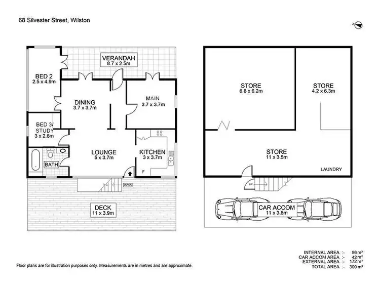 Floorplan of Homely house listing, 68 Silvester Street, Wilston QLD 4051