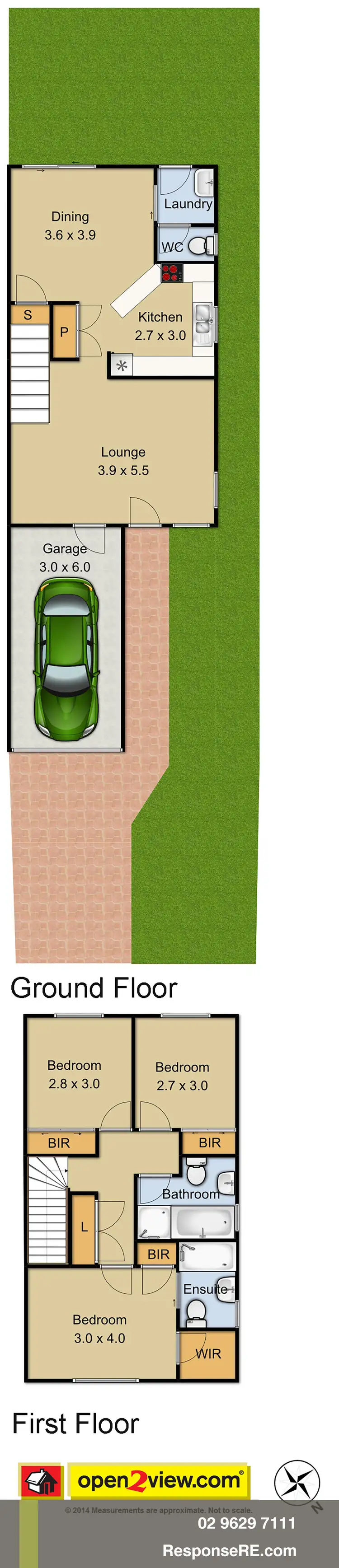 Floorplan of Homely semi-detached listing, Address available on request