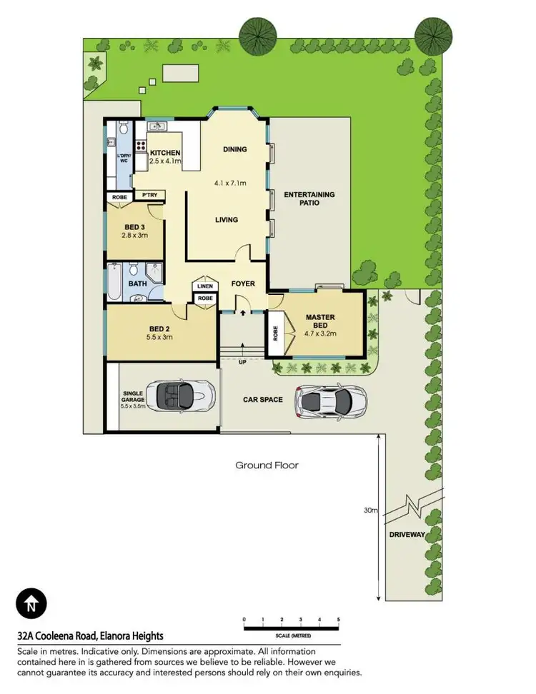 Floorplan of Homely house listing, 32a Cooleena Road, Elanora Heights NSW 2101