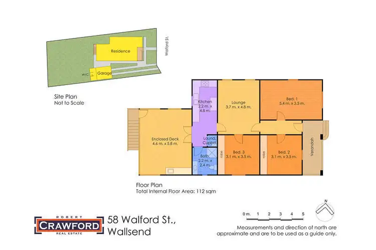 Floorplan of Homely house listing, 58 Walford Street, Wallsend NSW 2287