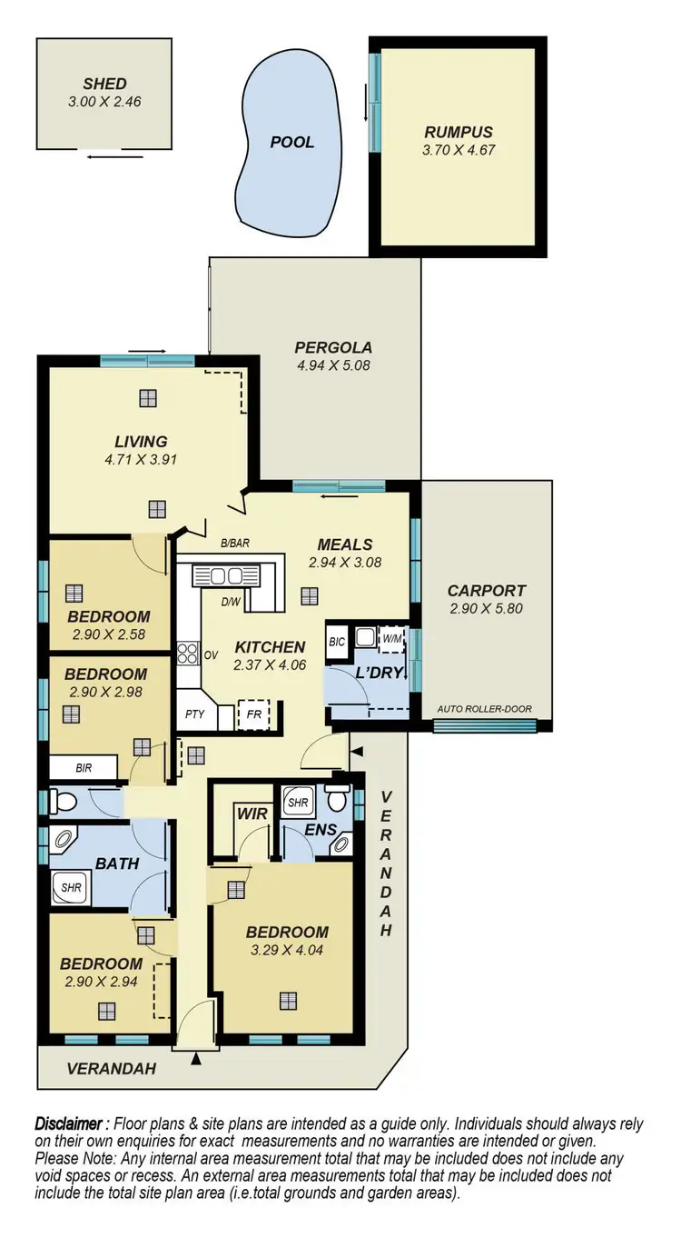 Floorplan of Homely house listing, 19 Gunliffe Street, Taperoo SA 5017