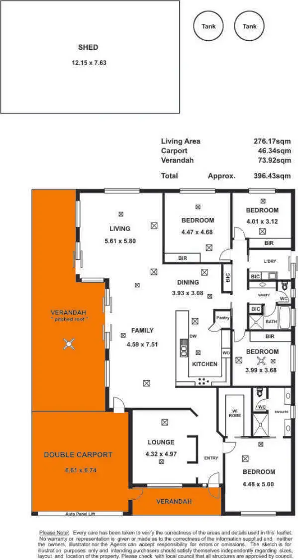 Floorplan of Homely house listing, 8 Hannah Road, Virginia SA 5120