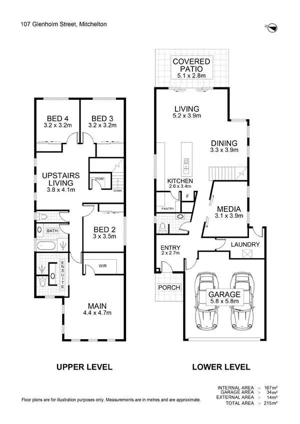 Floorplan of Homely house listing, 107 Glenholm Street, Mitchelton QLD 4053