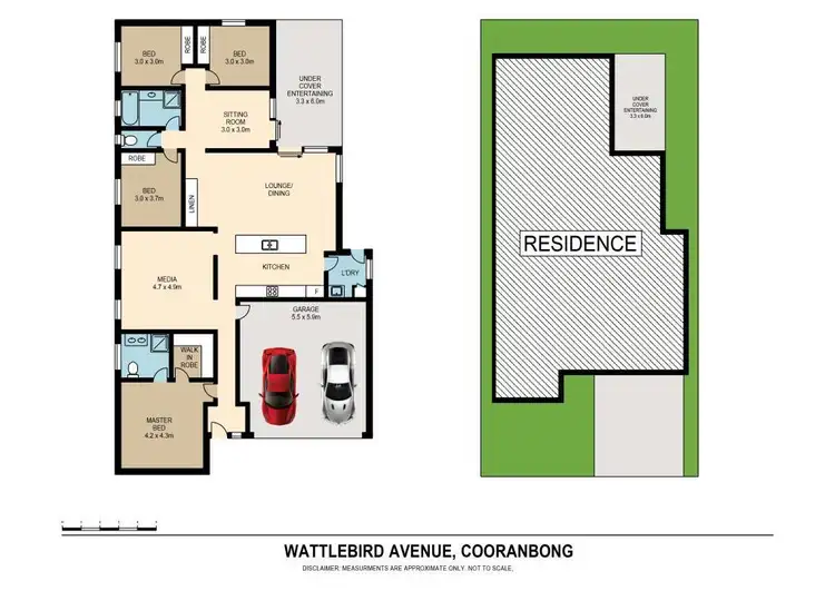 Floorplan of Homely house listing, 11 Wattlebird Avenue, Cooranbong NSW 2265
