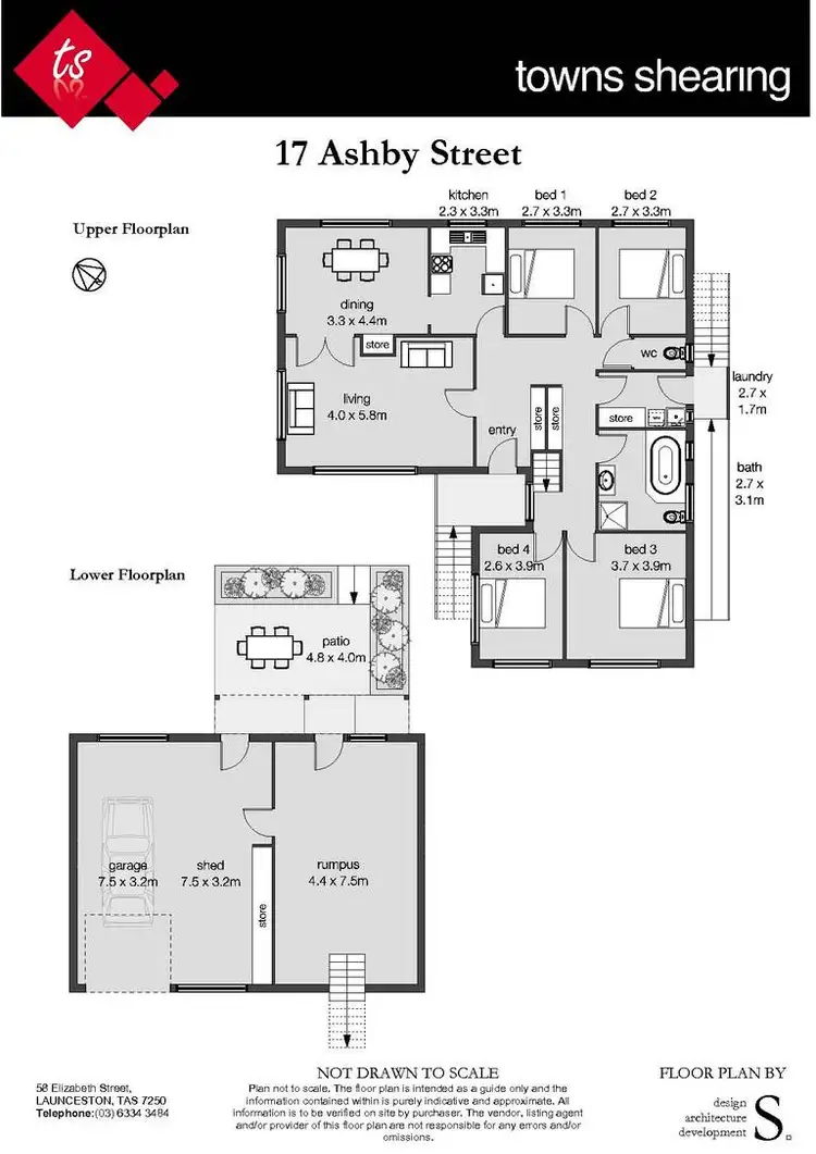 Floorplan of Homely house listing, 17 Ashby Street, East Launceston TAS 7250