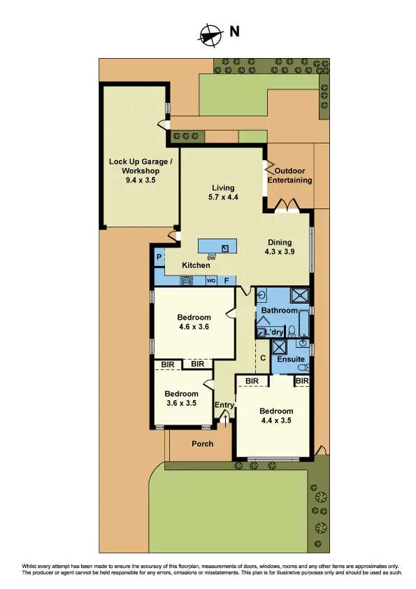 Floorplan of Homely house listing, 22 Hope Street, West Footscray VIC 3012