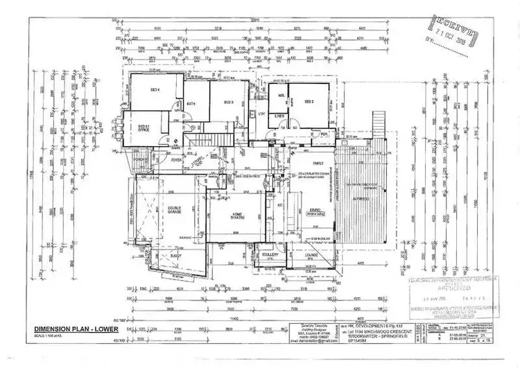 Floorplan of Homely house listing, 37 Birchwood Crescent, Brookwater QLD 4300