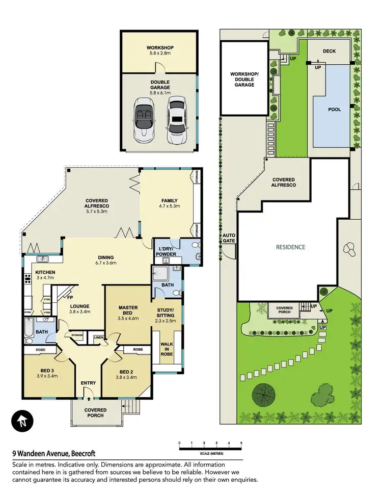 Floorplan of Homely house listing, 9 Wandeen Avenue, Beecroft NSW 2119