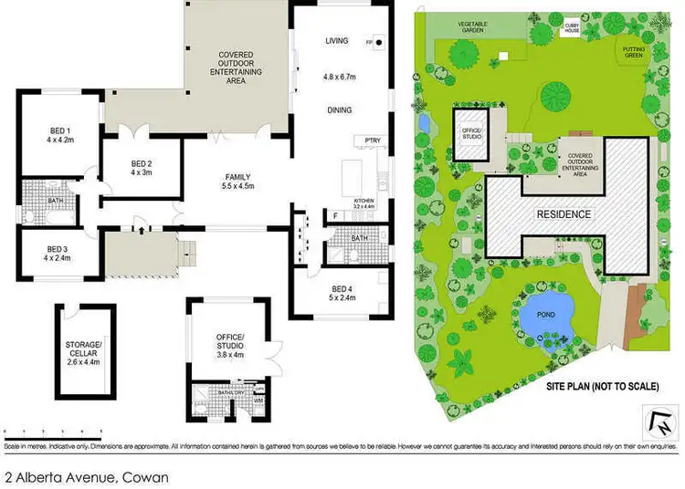 Floorplan of Homely house listing, 2 Alberta Avenue, Cowan NSW 2081