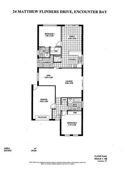 Floorplan of Homely house listing, 24 Matthew Flinders Drive, Encounter Bay SA 5211