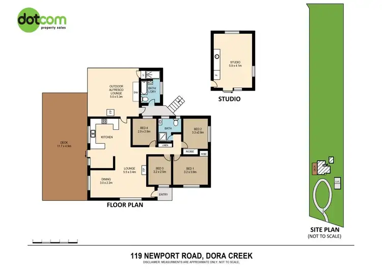 Floorplan of Homely house listing, 119 Newport Road, Dora Creek NSW 2264