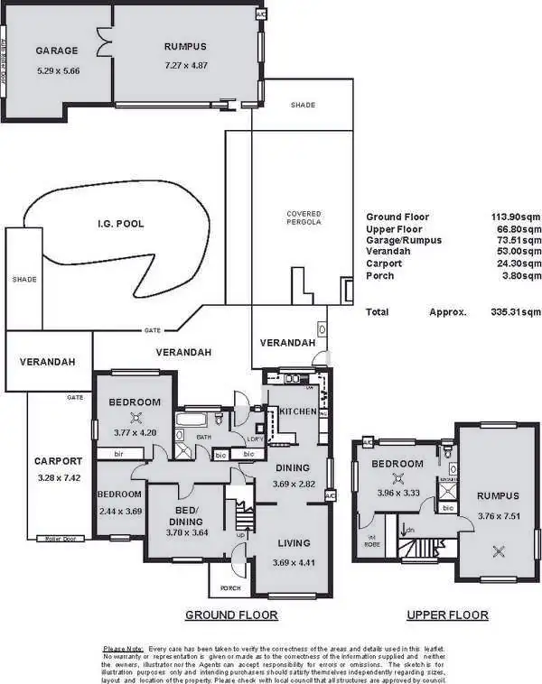 Floorplan of Homely house listing, 8 Balmoral Street, Lockleys SA 5032