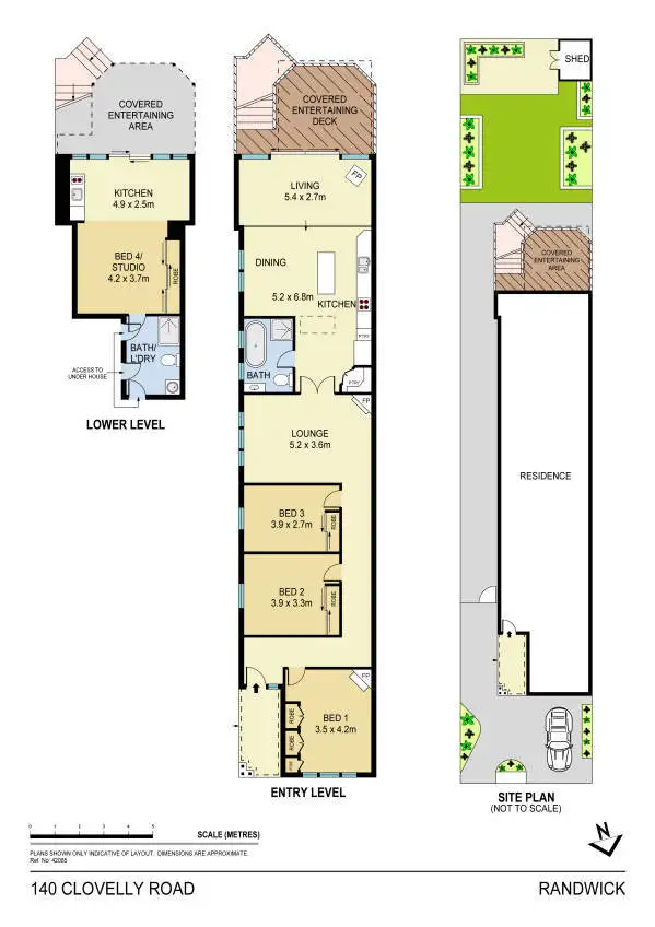 Floorplan of Homely house listing, 140 Clovelly Road, Randwick NSW 2031