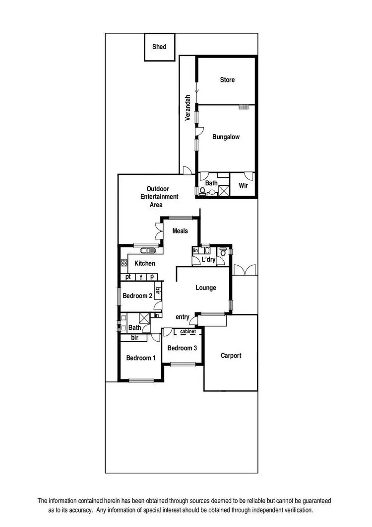 Floorplan of Homely house listing, 54 Lloyd Avenue, Reservoir VIC 3073